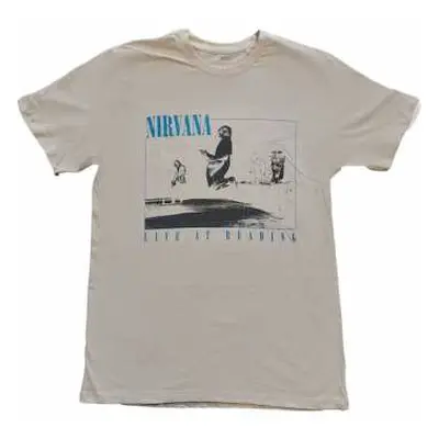 Nirvana Unisex T-shirt: Live At Reading (xx-large) XXL