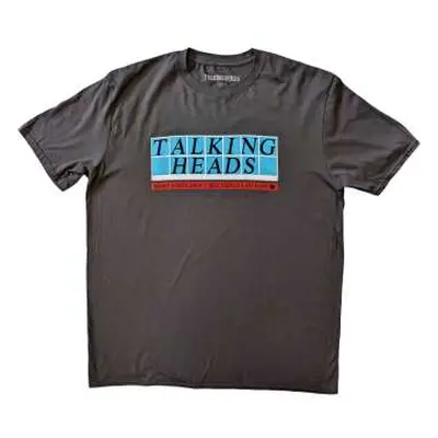 Talking Heads Unisex T-shirt: Tiled Logo (medium) M