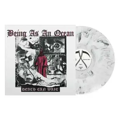 LP Being As An Ocean: Death Can Wait (white/black Marbled Vinyl)