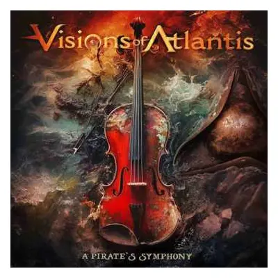 LP Visions Of Atlantis: A Pirate's Symphony (orange-green Marbled Vinyl)