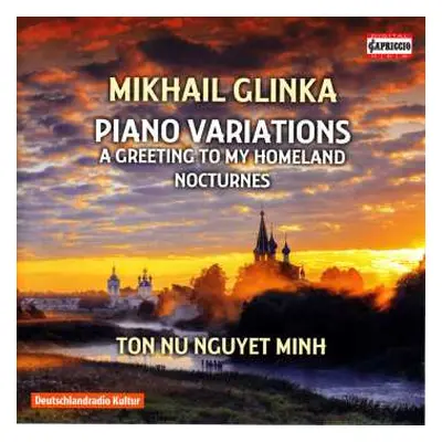 CD Michael Glinka: Variationen Für Klavier