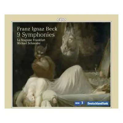 3CD Franz Ignaz Beck: Symphonien Op.3 Nr.1-6; Op.4 Nr.1-3