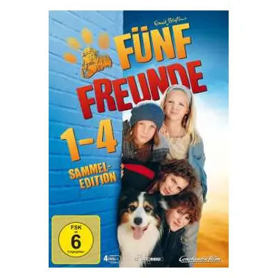 4DVD Various: Fünf Freunde 1-4