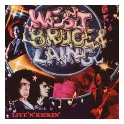 CD West, Bruce & Laing: Live 'N' Kickin'