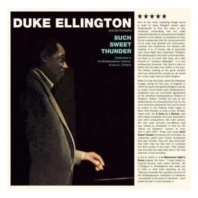 CD Duke Ellington And His Orchestra: Such Sweet Thunder LTD