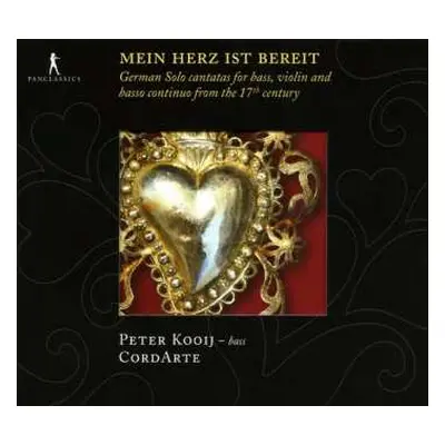 CD Peter Kooij: Mein Herz Ist Bereit. German Solo Cantatas For Bass, Violin And Basso Continuo F