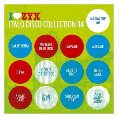 3CD Various: I Love ZYX Italo Disco Collection 14