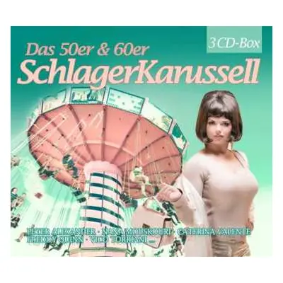 3CD Various: Das 50er & 60er Jahre Schlager Karussell