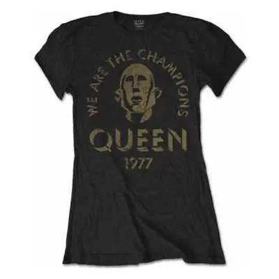 Queen Ladies T-shirt: We Are The Champions (xxx-large) XXXL