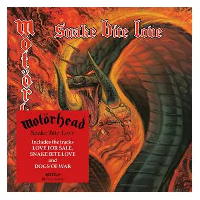 CD Motörhead: Snake Bite Love DIGI