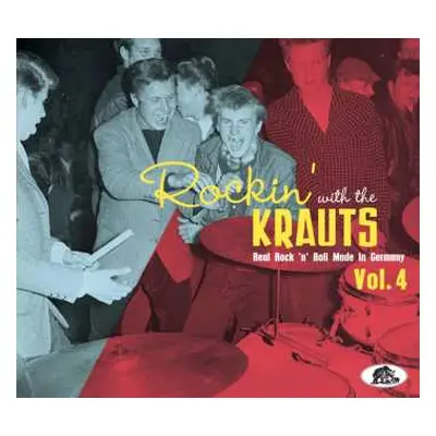 CD Various: Rockin' With The Krauts - Real Rock 'N' Roll Made In Germany Vol. 4 DIGI