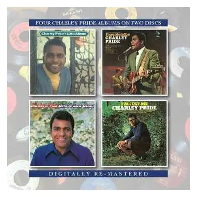 2CD Charley Pride: Charley Pride's 10th Album/From Me To You/Sings Heart Songs/I'm Just Me