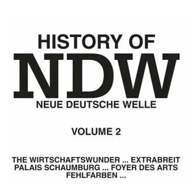 LP Various: History Of Ndw Vol.2