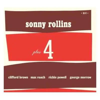 LP Sonny Rollins: Sonny Rollins Plus 4 LTD