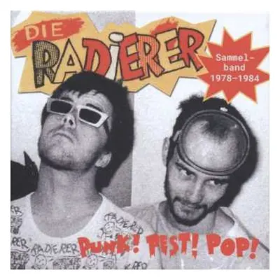 4CD/Box Set Die Radierer: Punk! Pest! Pop! Sammelband 1978-1984 LTD | NUM