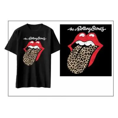 Tričko Leopard Print Tongue S