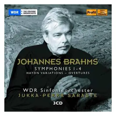 3CD Johannes Brahms: Symphonies 1-4 Hadyn Variations Ouvertures