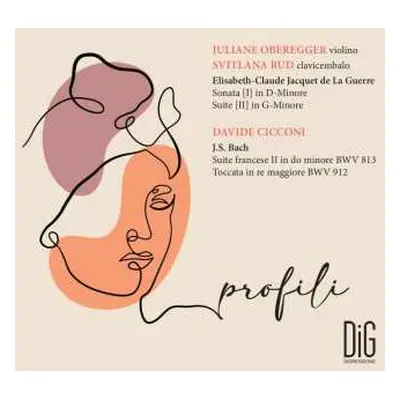 CD Elisabeth-claude Jacquet De La Guerre: Sonate Nr. 1 D-moll Für Violine & Bc