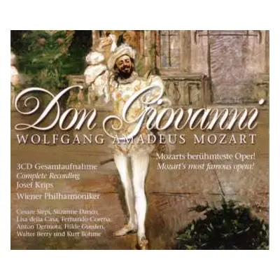 3CD Wolfgang Amadeus Mozart: Don Giovanni