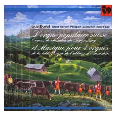 CD Johann Sebastian Bach: Guy Bovet à L'orgue de la Basilique de Valère (1390), The World's Olde