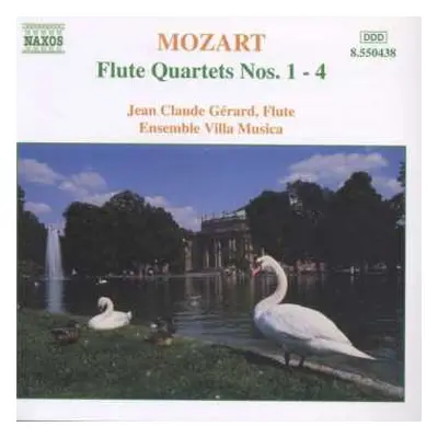 CD Wolfgang Amadeus Mozart: Flute Quartets Nos. 1-4