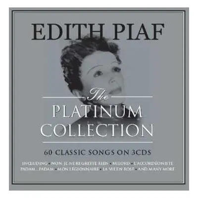 3CD Edith Piaf: The Platinum Collection