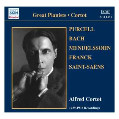 CD Henry Purcell: Alfred Cortot - 1929-1937 Recordings