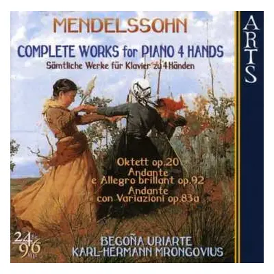 CD Felix Mendelssohn-Bartholdy: Klavierwerke Zu 4 Händen