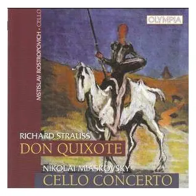 CD Herbert von Karajan: Strauss: Don Quixote; Myaskovsky: Cello Concerto C Minor = Штраус: Дон К