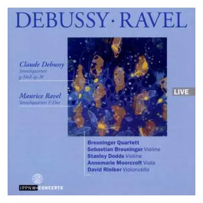 CD Claude Debussy: Streichquartett G-moll Op.10