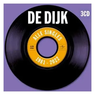 3CD De Dijk: Alle Singles 1981 - 2022