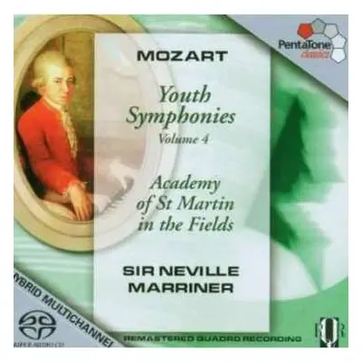 SACD Wolfgang Amadeus Mozart: Youth Symphonies, volume 4