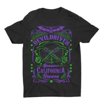 Devildriver Unisex T-shirt: Cross Guns (small) S