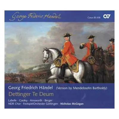 CD Georg Friedrich Händel: Dettingen Te Deum