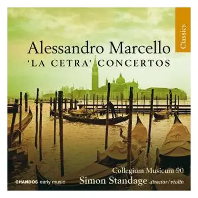 CD Simon Standage: 'La Cetra' Concertos