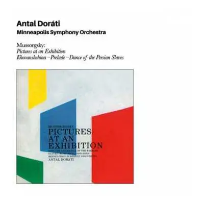 CD Modest Mussorgsky: Antal Dorati & Das Minneapolis Symphony Orchestra