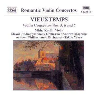 CD Henri Vieuxtemps: Violin Concertos Nos. 5, 6 And 7