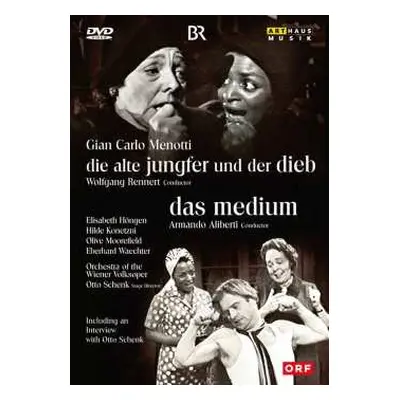 DVD Gian Carlo Menotti: Die Alte Jungfer Und Der Dieb