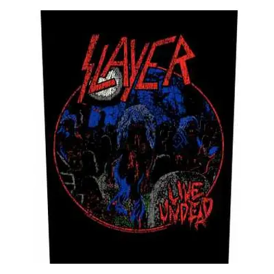 Slayer Back Patch: Live Undead