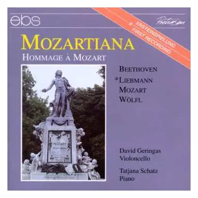 CD Ludwig van Beethoven: Mozartiana - Hommage à Mozart