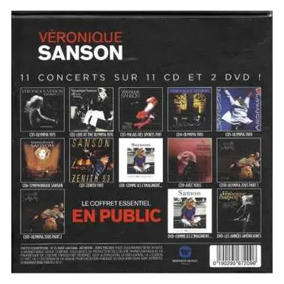 11CD/2DVD/Box Set Véronique Sanson: Le Coffret Essentiel En Public