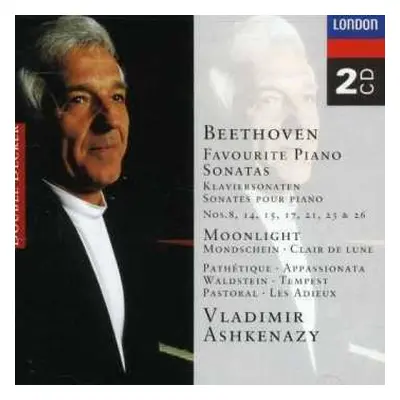 2CD Ludwig van Beethoven: Favourite Piano Sonatas