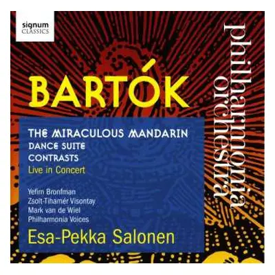 CD Béla Bartók: Miraculous Mandarin / Dance Suite / Contrasts