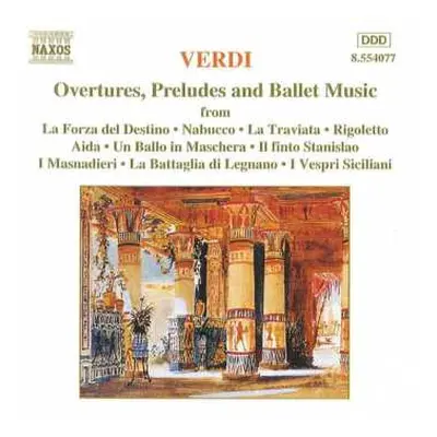 CD Giuseppe Verdi: Overtures, Preludes And Ballet Music