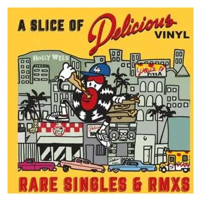 LP Various: A Slice of Delicious Vinyl (Rare Singles & RMXS) CLR