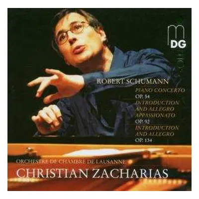 DVD Christian Zacharias: Schumann: Piano Concertos Op.54, 92 & 134