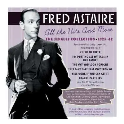 3CD Fred Astaire: All The Hits And More - The Singles Collection 1923-42