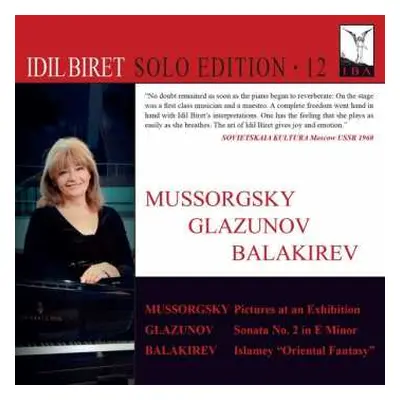 CD Alexander Glazunov: Pictures At An Exhibition / Sonata No. 2 In E Minor / Islamey "Oriental F