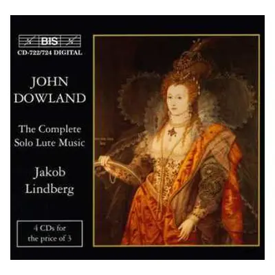 3CD John Dowland: Sämtliche Lautenwerke