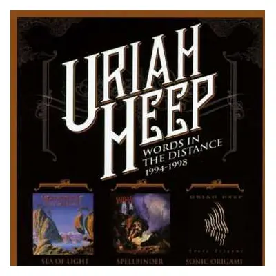 3CD Uriah Heep: Words In The Distance 1994-1998